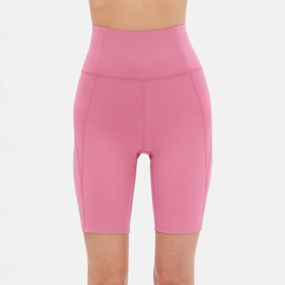girlfriend collective Pants - Girlfriend Collective High-Rise Bike Short - Chateau